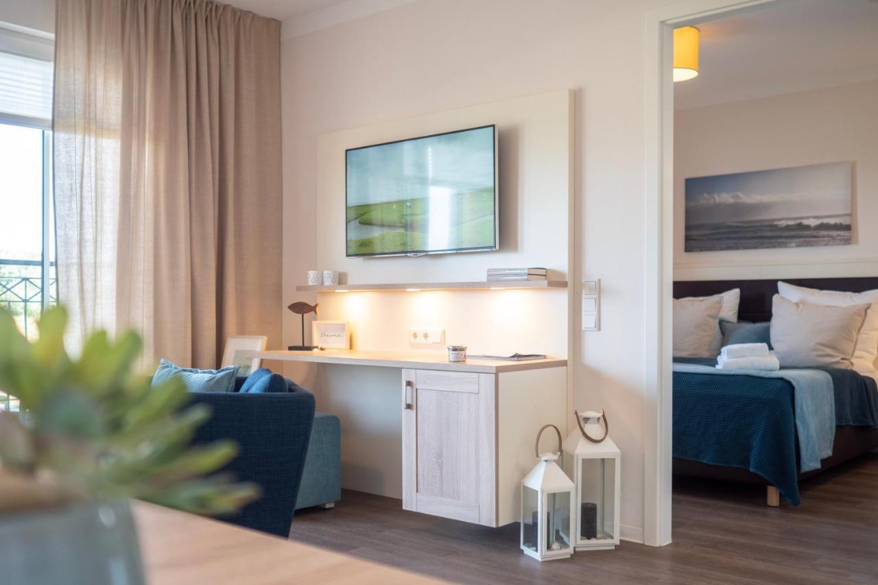 Aparthotel Waterkant Suites 2-Raum Fewo Am Meer Mit Spa Borgerende-Rethwisch Bagian luar foto